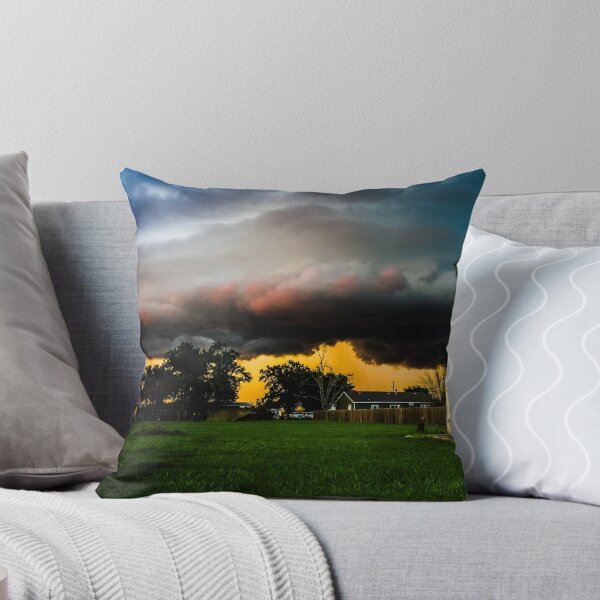 Item preview, Shelf Cloud in the Sunset designed and sold by EbensStickers.