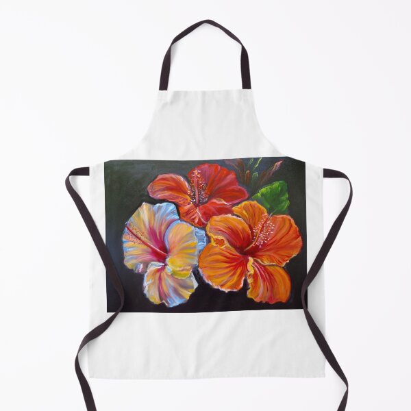 Aperçu de l'œuvre Hibiscus tropical triple coloré créée et vendue par jennyleeandjim.