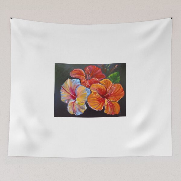 Item preview, Triiple Tropical Colorful Hibiscus designed and sold by jennyleeandjim.