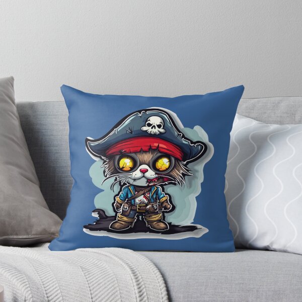 Item preview, Captain Purrbeard 38 designed and sold by rebirthdesigner.