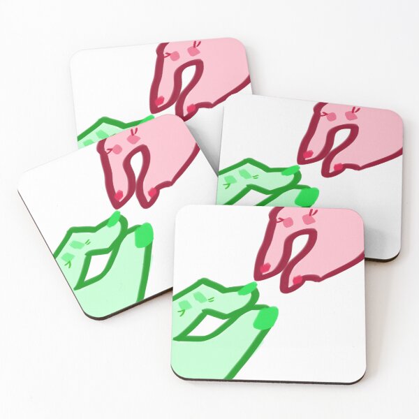 Artikelvorschau, Grüne Hand & Rosa Hand entworfen und verkauft von rayla156.