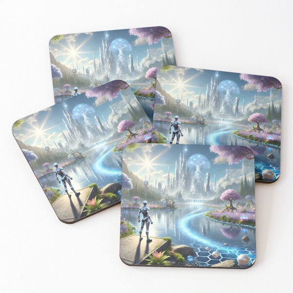 Item preview, At the edge of the River of Life of the Planet Osirizyah 001L3P230TH3 designed and sold by OsirizyahDesign.