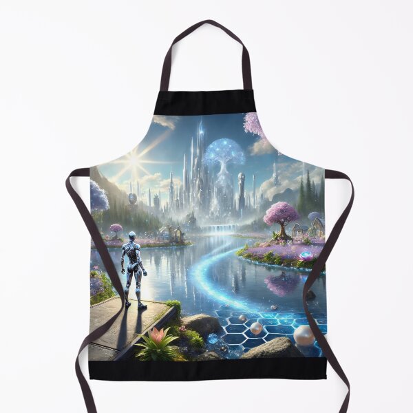 Item preview, At the edge of the River of Life of the Planet Osirizyah 001L3P230TH3 designed and sold by OsirizyahDesign.