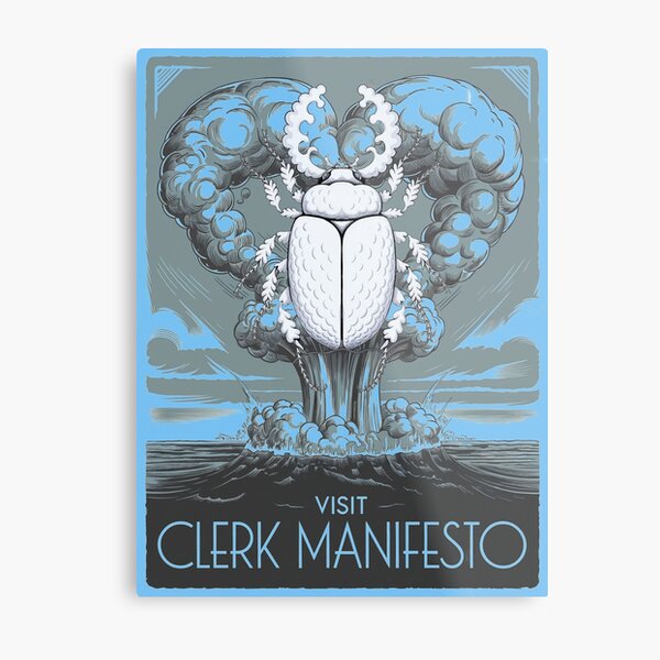 Artikel-Vorschau von Besuchen Sie Clerk Manifesto 1, designt und verkauft von feldenstein.