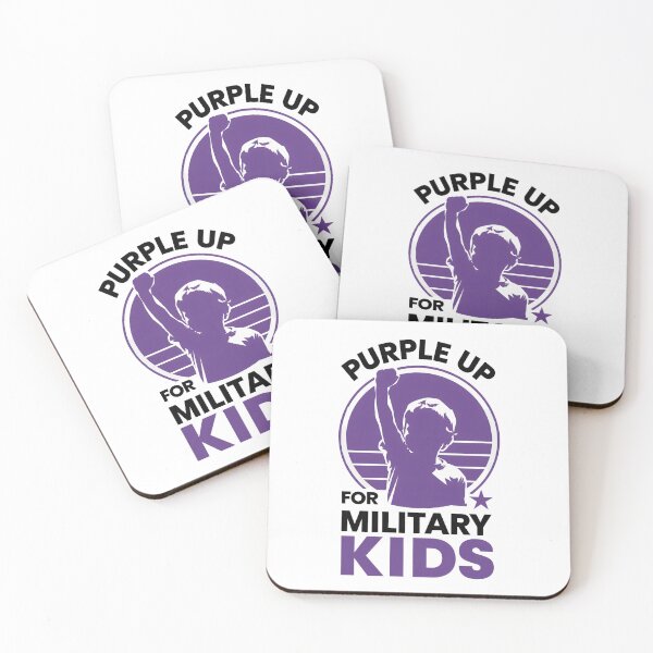 Item preview, Purple Up for Military Kids Support Month Design designed and sold by Trend Pixel Co..