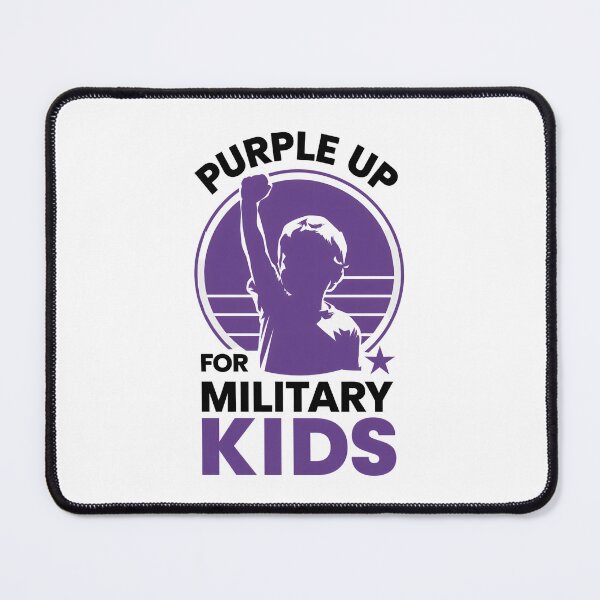 Item preview, Purple Up for Military Kids Support Month Design designed and sold by Trend Pixel Co..