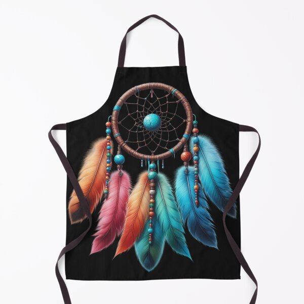 Item preview, Dreamcatcher with Multi-Colored Feathers designed and sold by paintedmemories.