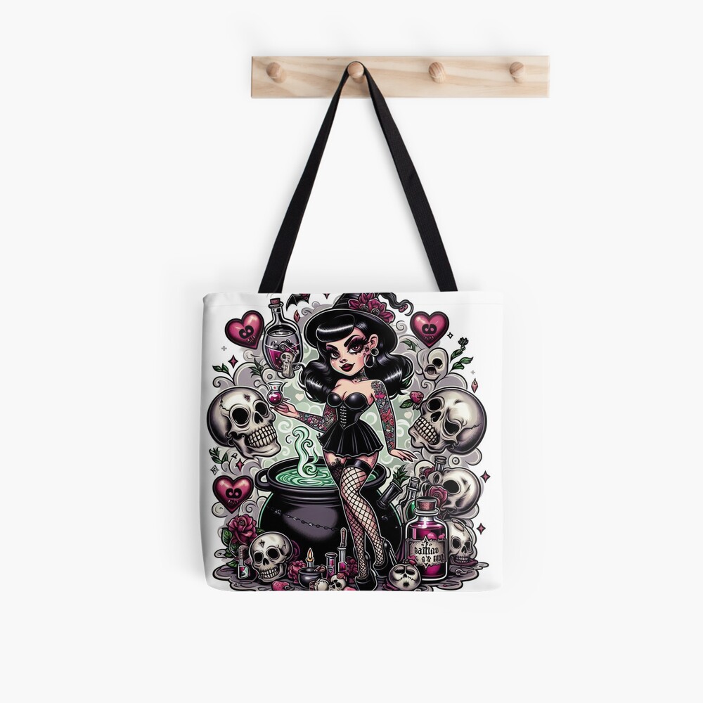 Item preview, All Over Print Tote Bag designed and sold by NaughtyNiceArt.