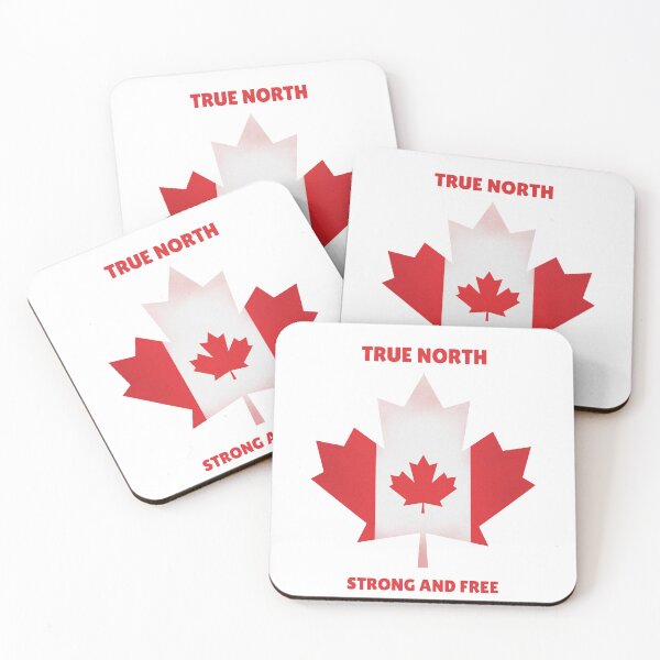 Item preview, True North Strong And Free designed and sold by SBRTPOD.