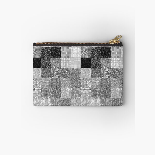 Item preview, Black and White Assorted Grid Tiles Minimal Texture designed and sold by JashJhaveri.