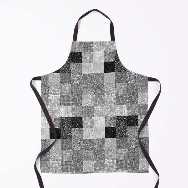 Item preview,  Black and White Assorted Grid Tiles Minimal Texture designed and sold by JashJhaveri.