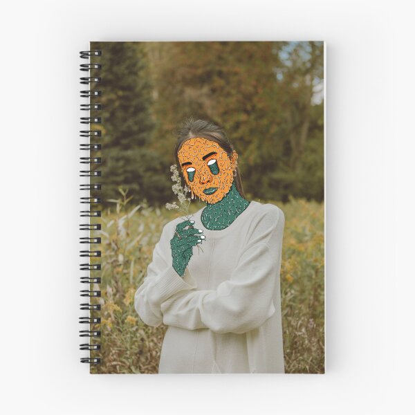 Item preview, Surreal Portrait | Abstract Face & Nature Art designed and sold by milanidavinci.