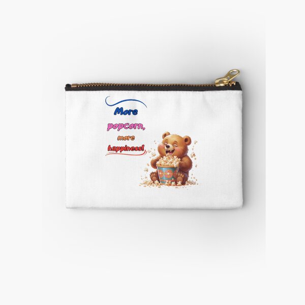 Item preview, More popcorn, more happiness! designed and sold by ChibiLOL.