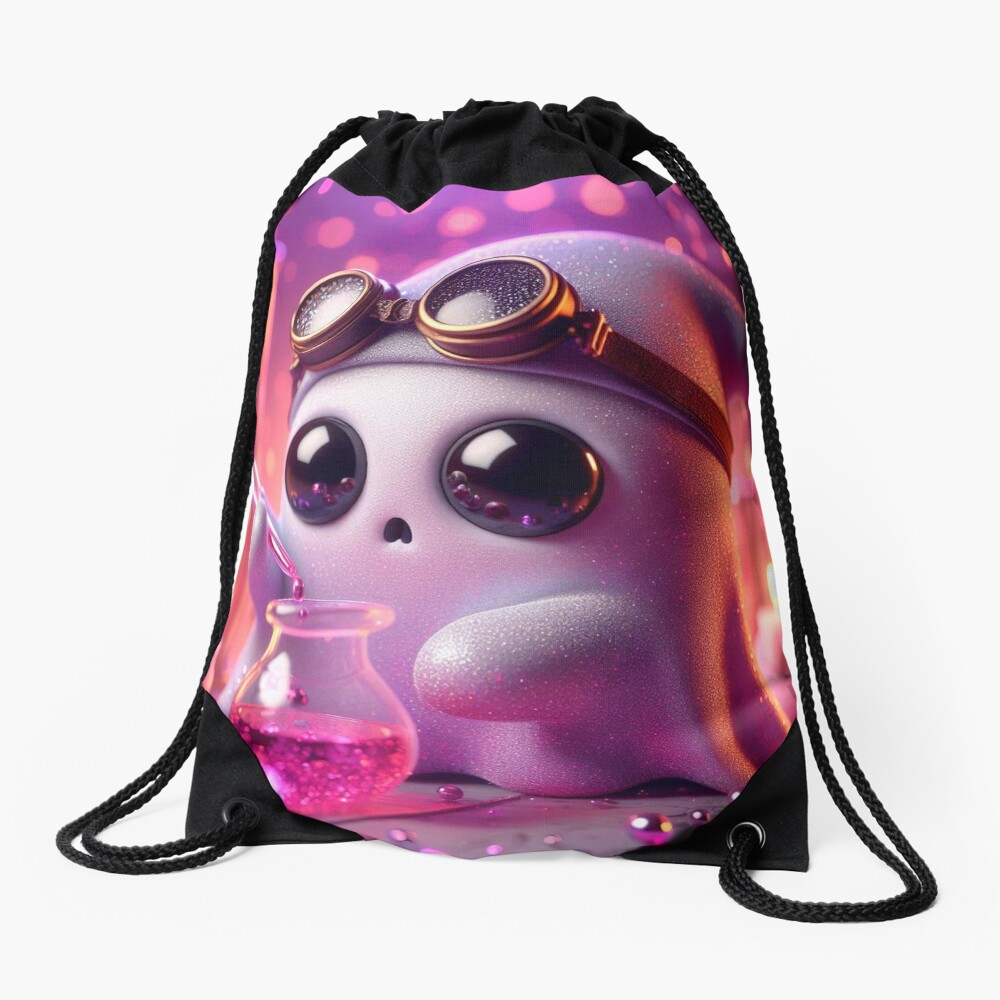 Item preview, Drawstring Bag designed and sold by NaughtyNiceArt.