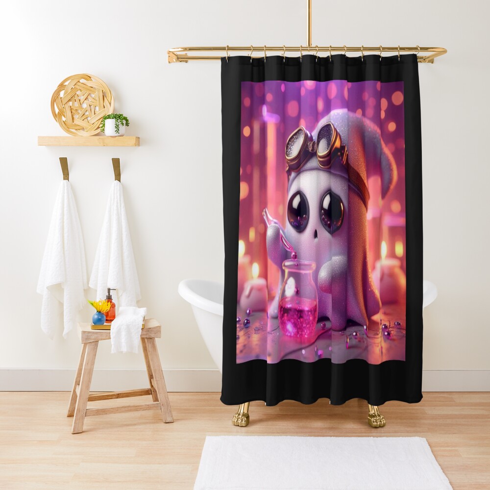 Item preview, Shower Curtain designed and sold by NaughtyNiceArt.
