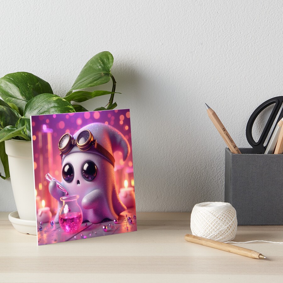 Item preview, Art Board Print designed and sold by NaughtyNiceArt.