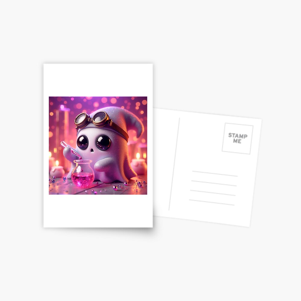 Item preview, Postcard designed and sold by NaughtyNiceArt.