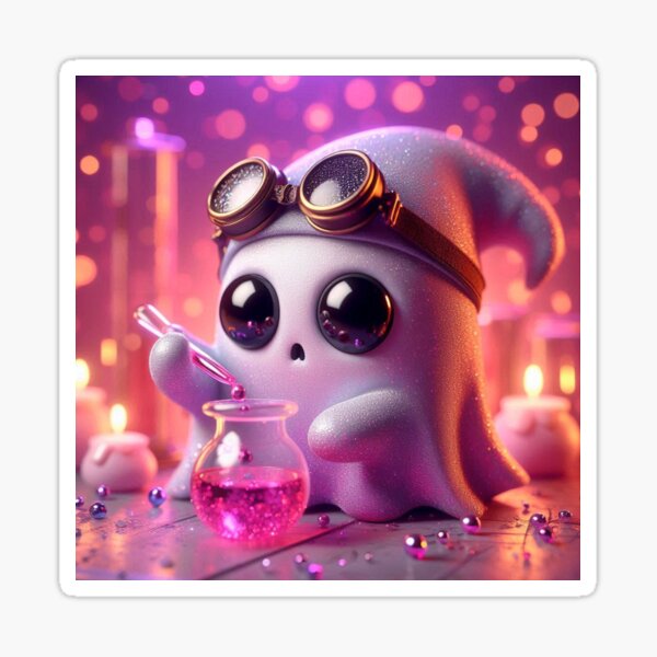 Alchemist Ghosty Friend Sticker