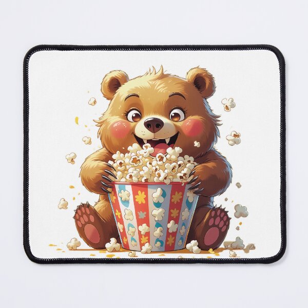 Item preview, Popcorn Bear! designed and sold by ChibiLOL.