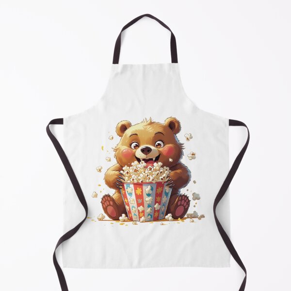 Item preview, Popcorn Bear! designed and sold by ChibiLOL.