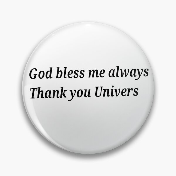 Item preview, God bless me always thank you Univers  designed and sold by syamkumar s.