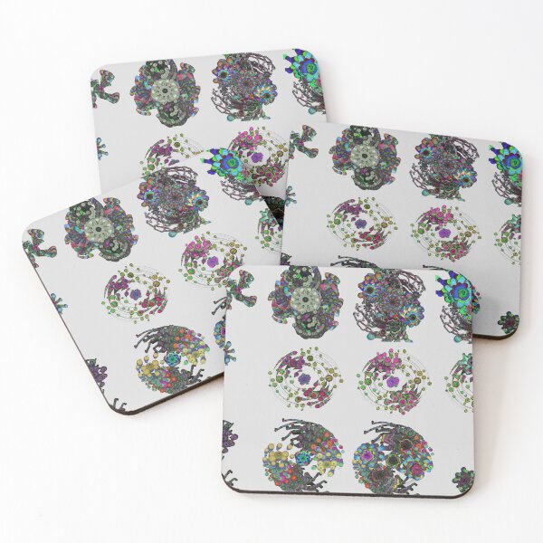 Item preview, Organic abstract cellular biology designed and sold by JashJhaveri.