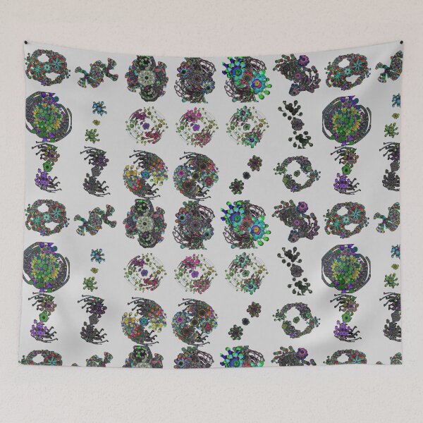 Item preview, Organic abstract cellular biology designed and sold by JashJhaveri.