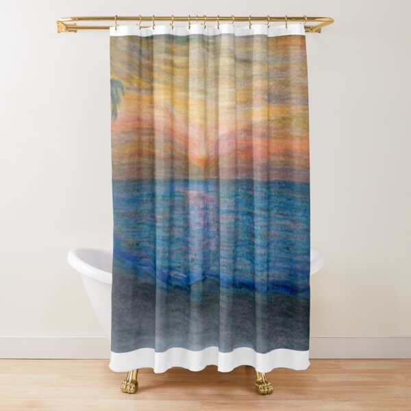 Item preview, Fading Sunlit Ocean designed and sold by ColsamArtWork.