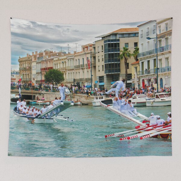 Item preview, The Spirit of Sète Water Jousting designed and sold by MancBusyBee.