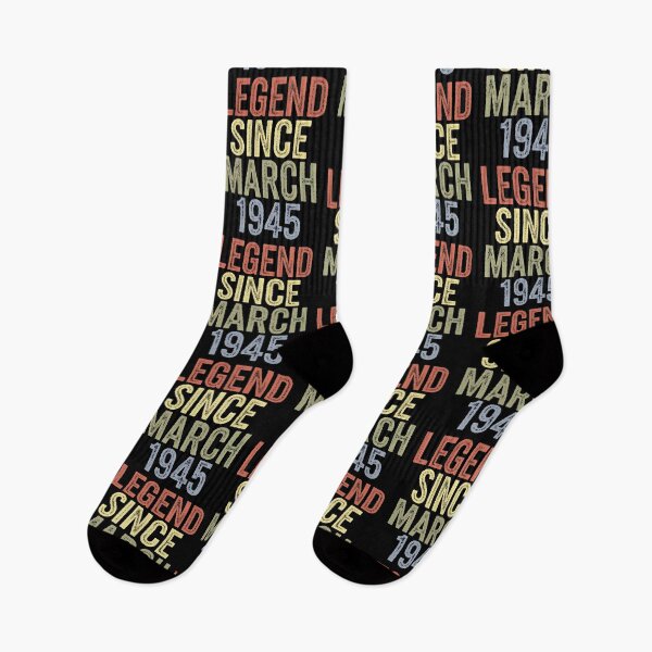 Item preview, Legend 1945 80th Birthday Gifts for Men Women 80 Year Old, Legend Since March 1945 Vintage Birthday designed and sold by BLZART.