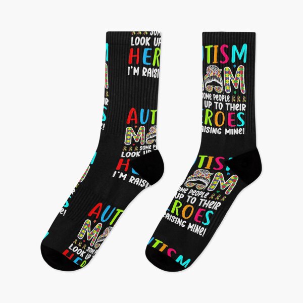 Item preview, Autism mom some people look up to their heroes I am raising mine designed and sold by marfanna.