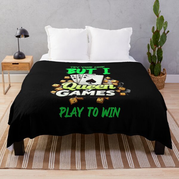 Item preview, Try Your Luck—But I Play to Win designed and sold by gogettadriptees.