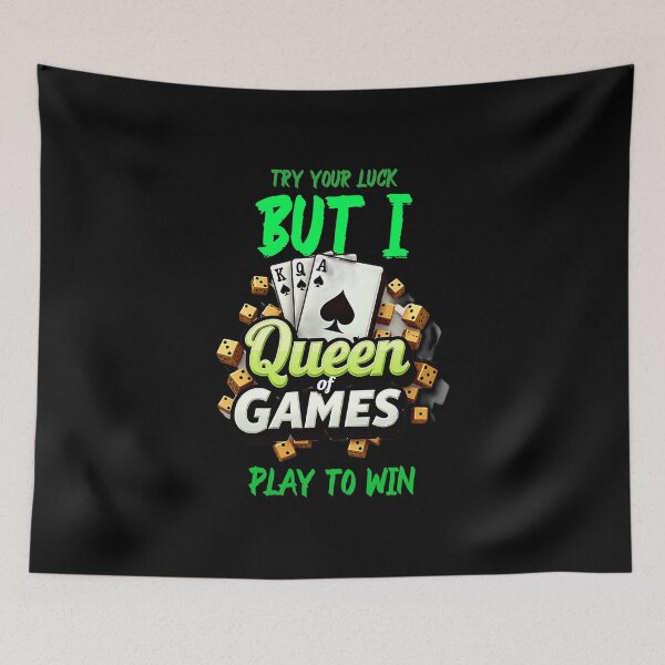 Item preview, Try Your Luck—But I Play to Win designed and sold by gogettadriptees.