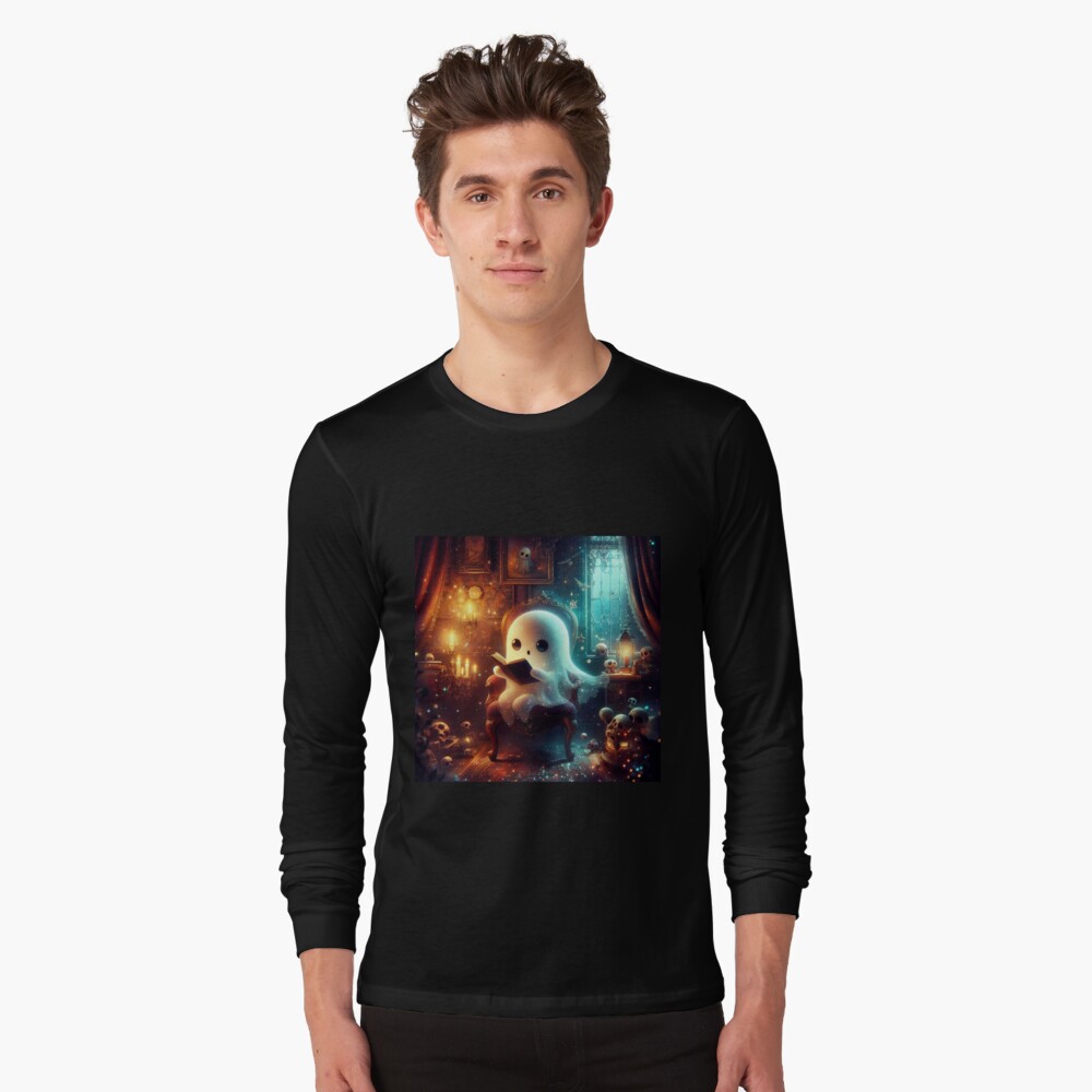 Item preview, Long Sleeve T-Shirt designed and sold by NaughtyNiceArt.