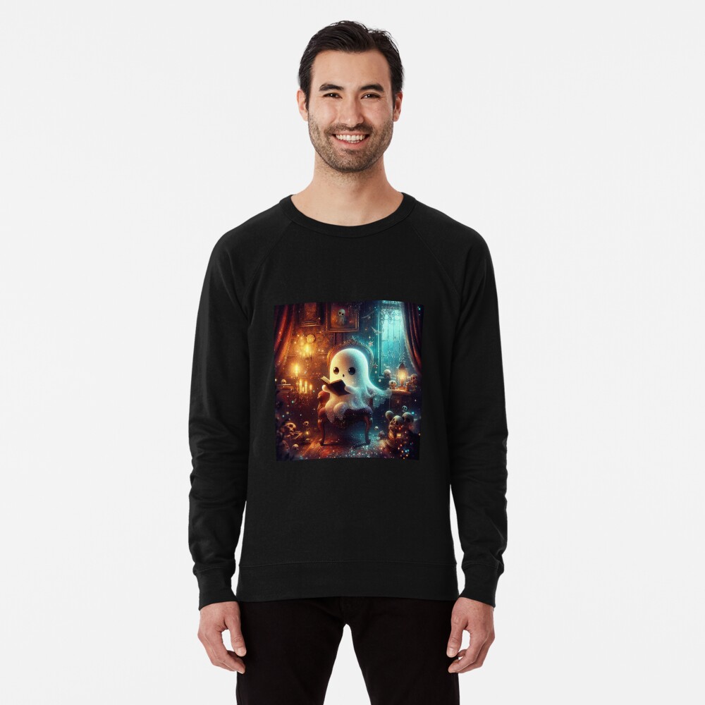 Item preview, Lightweight Sweatshirt designed and sold by NaughtyNiceArt.