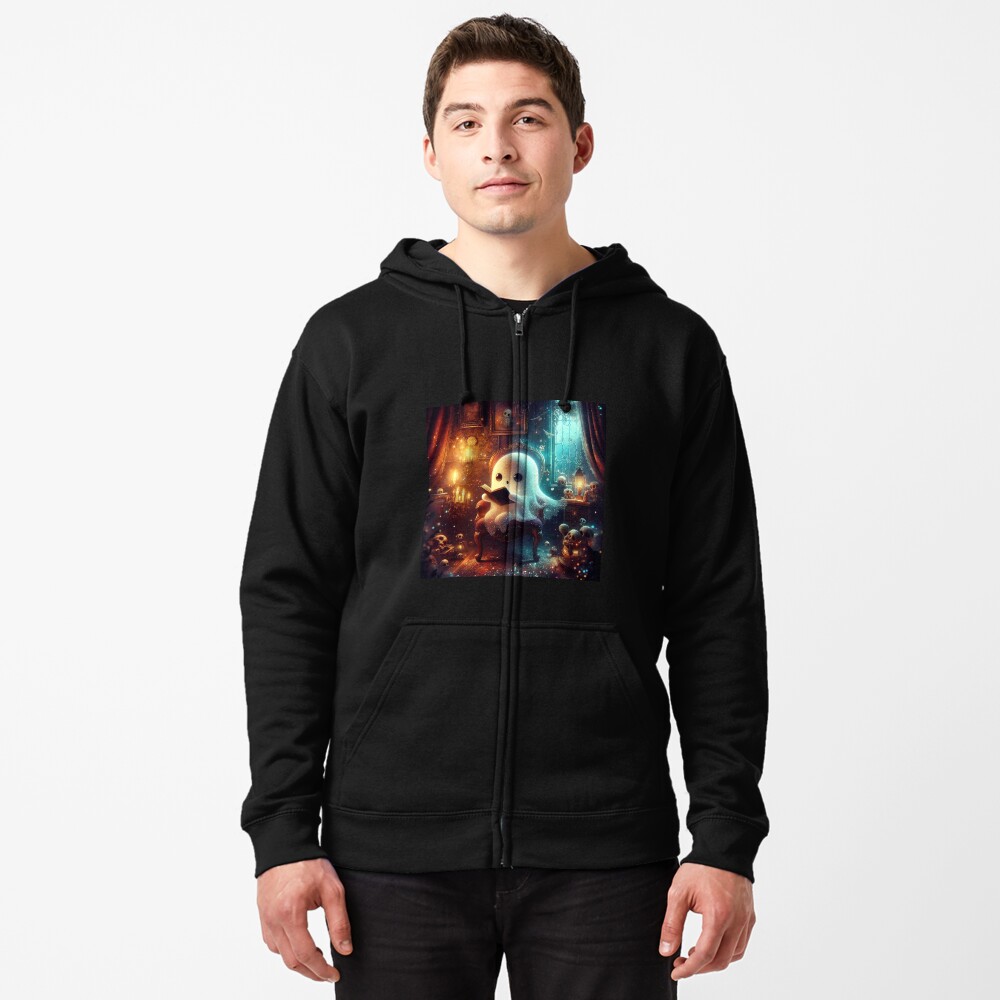 Item preview, Zipped Hoodie designed and sold by NaughtyNiceArt.