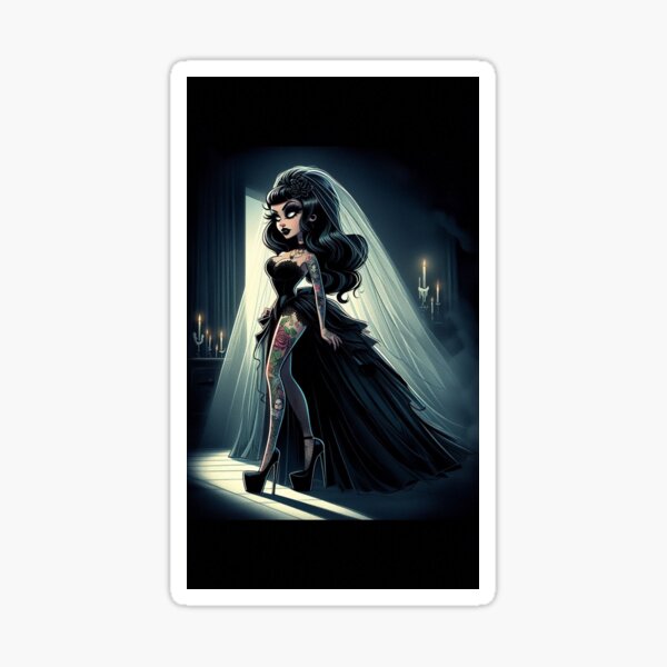 The Widow 3 Sticker