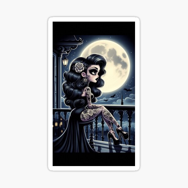 Midnight Thoughts Sticker