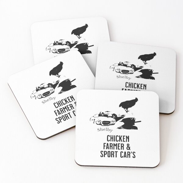 Item preview, Chicken Farmer & Sport Car's designed and sold by MuchoMerchShop.