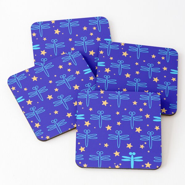 Item preview, Dragonflies at Night designed and sold by Mystic Nugget.