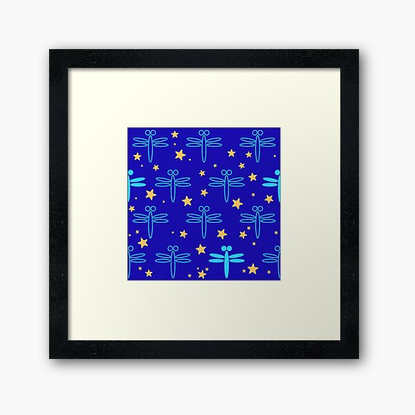 Item preview, Dragonflies at Night designed and sold by Mystic Nugget.