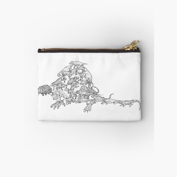 Item preview, Synapsids (stem mammals) - Black and White - Evolution designed and sold by EvolutionPoster.