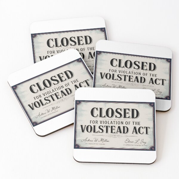Item preview, Prohibition ERA Closed for VIOLATION Sign designed and sold by Daniel Hagerman.