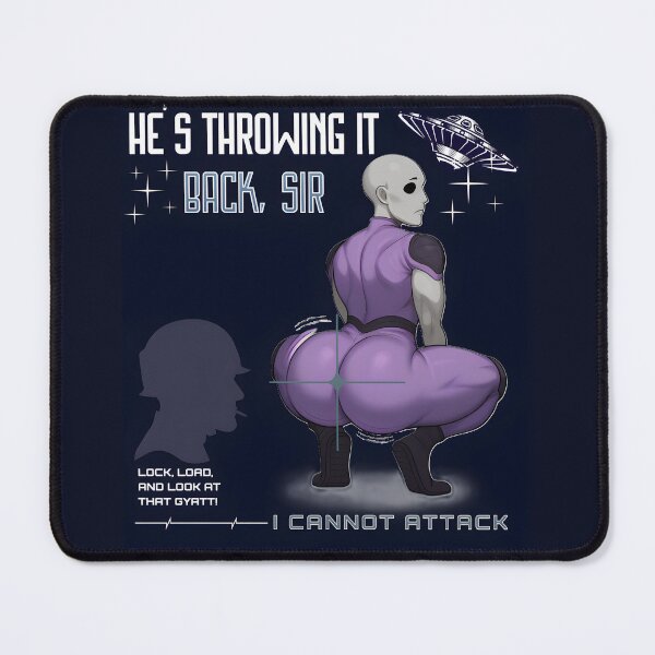 Item preview, Alien Throwback: Gyatt Attack designed and sold by HoneyNutCrisis.
