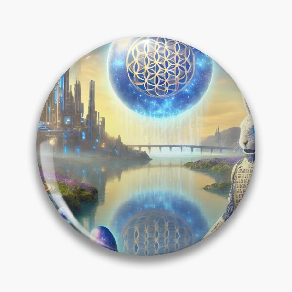 Item preview, At the edge of the River of life of the Planet Osirizyah 001L3P233TH3 designed and sold by OsirizyahDesign.