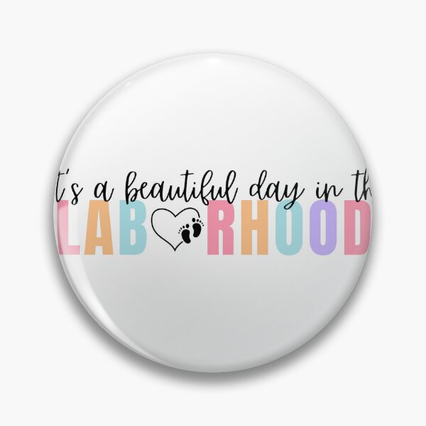 Item preview, It's a Beautiful Day in the Laborhood designed and sold by Sticker-mama.