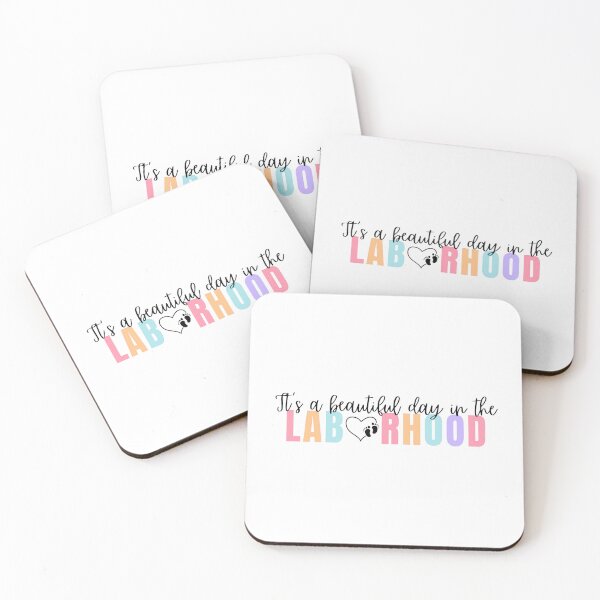 Item preview, It's a Beautiful Day in the Laborhood designed and sold by Sticker-mama.