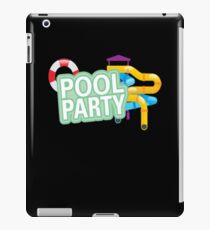 Summer Pool Party iPad-Hülle & Klebefolie