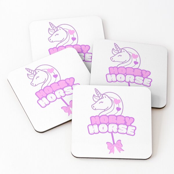 Item preview, HOBBY HORSE - cute gifts for girls designed and sold by bunchofalex.