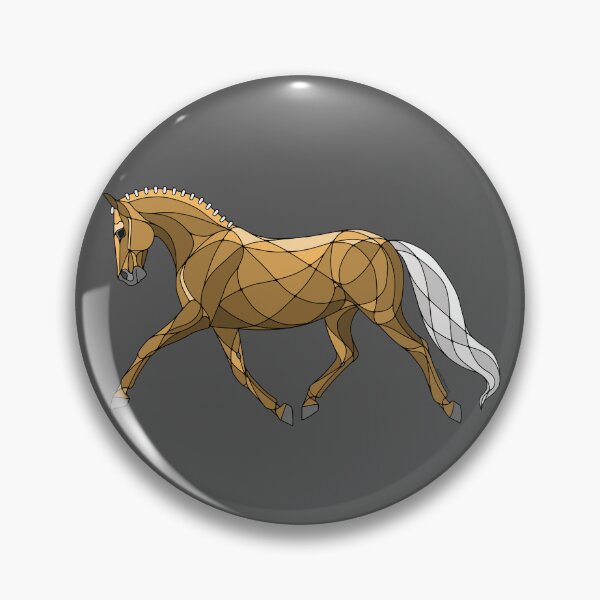Item preview, Abstract Trotting Palomino Dressage Horse designed and sold by DappledMoon.